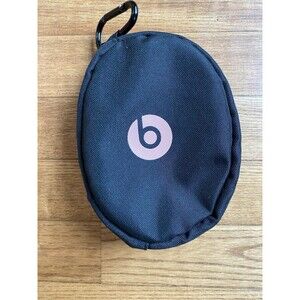 Beats by Dr. Dre BTLOEHCBR-SC17-2-RF Zipper Case - Black Pink Logo No Headphones